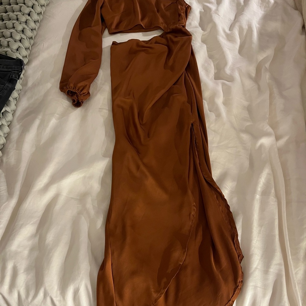 Elegant Brown Women's Skirt